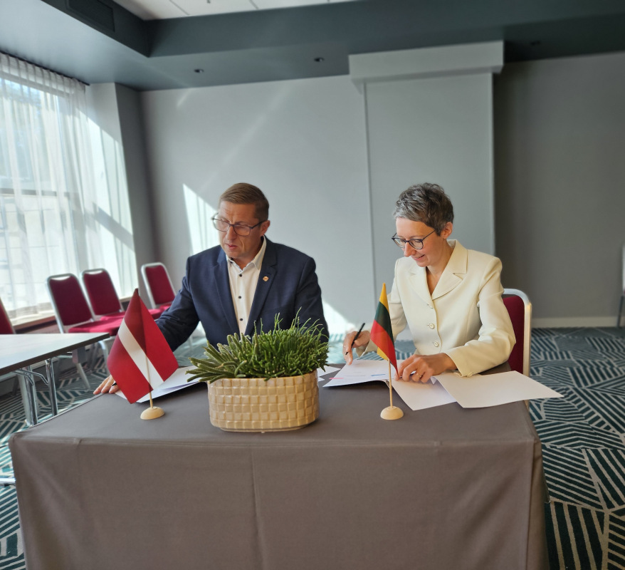 Latvijas un Lietuvas sakaru administrācijas paraksta starpvalstu koordinācijas vienošanās