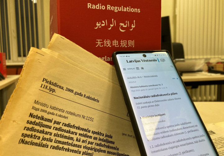 Iepriekšējie un esošie MK noteikumi - Nacionālais radiofrekvenču plāns