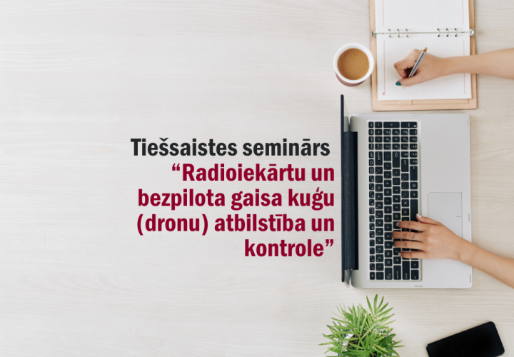 Informācija par tiešsaistes semināra norisi