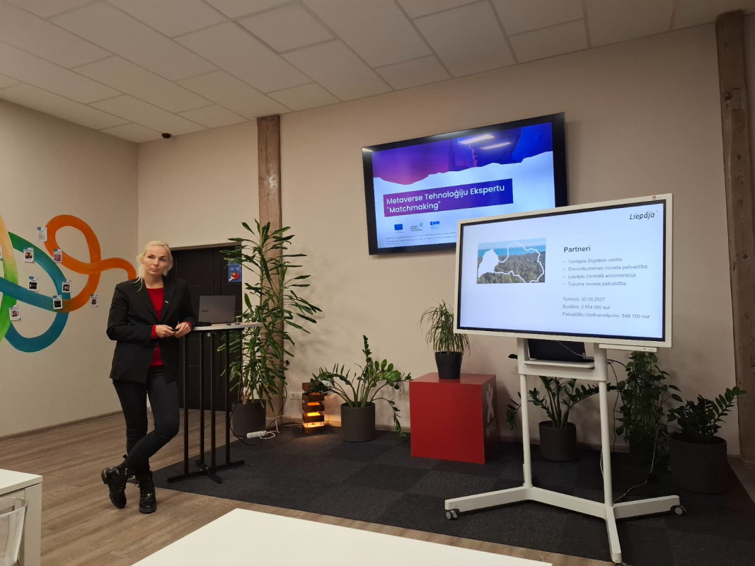 Linda Alksne Liepājas centrālā administrācija prezentācija Metaverse darb agrupā